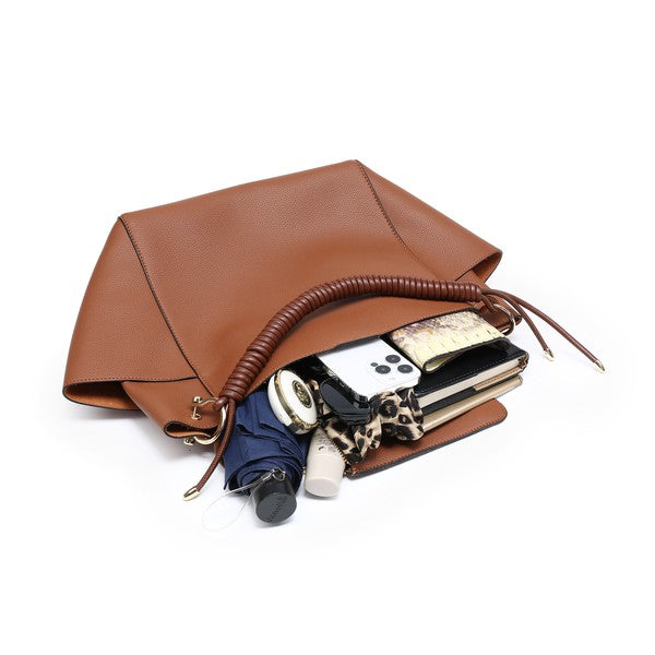 Hobo Bag Woven Handdle 2 in 1