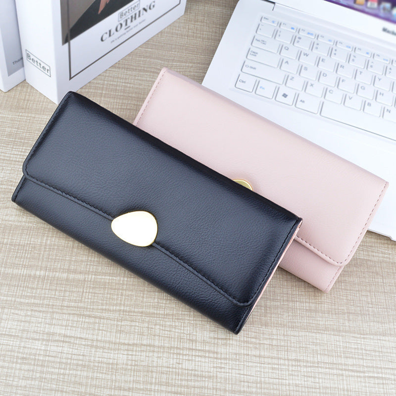 Long Soft Leather Wallet