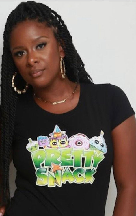 Pretty Snack|Neon Crazy Tee