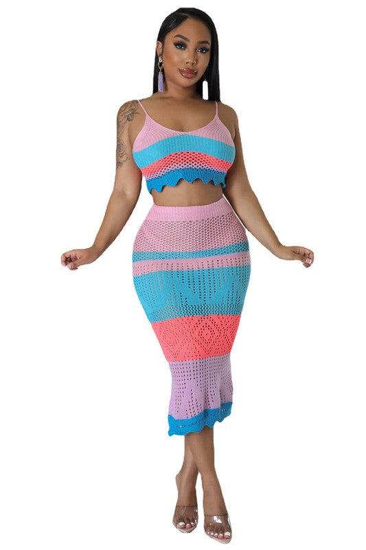 COTTON CANDY FASHION CROCHET SET