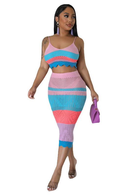 COTTON CANDY FASHION CROCHET SET