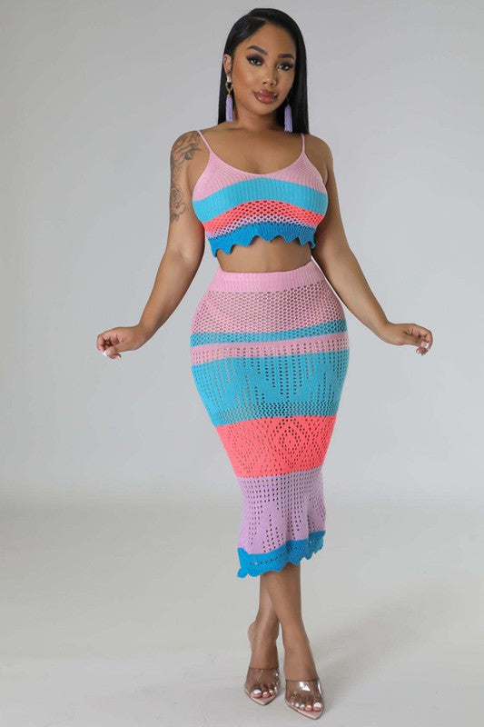 COTTON CANDY FASHION CROCHET SET