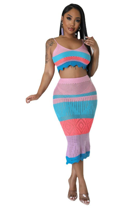 COTTON CANDY FASHION CROCHET SET