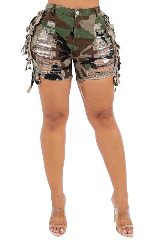 SEXY SPORT CAMOFLAGE SHORTS