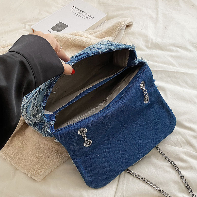 Denim Shoulder Bag