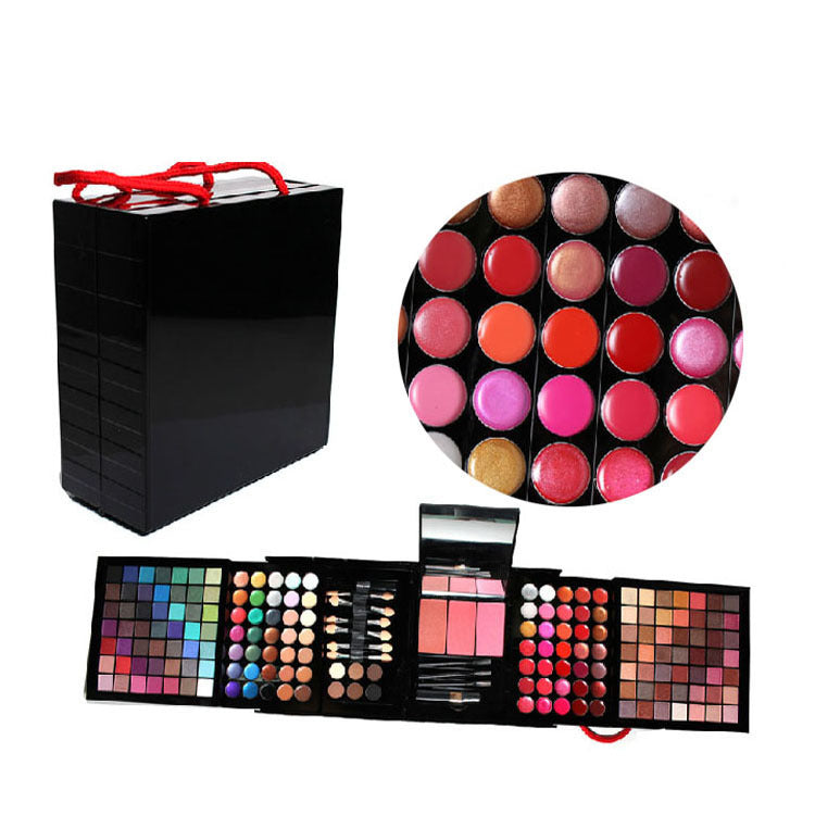 Deluxe 177 Color Eye Shadow  Bronzing Plate Combination Makeup Set