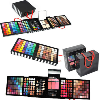 Deluxe 177 Color Eye Shadow  Bronzing Plate Combination Makeup Set