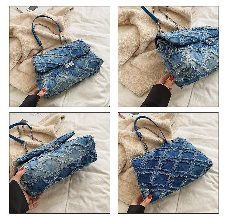 Denim Shoulder Bag