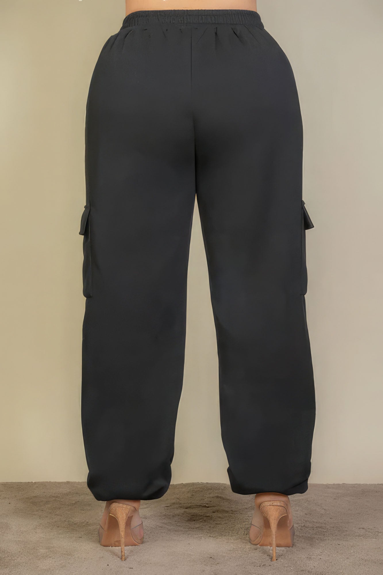 Side Pocket Drawstring Waist Sweatpants