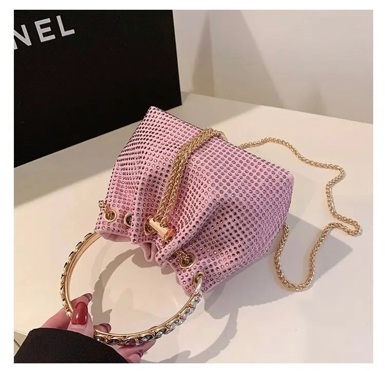 Candy Color Bucket Handbag