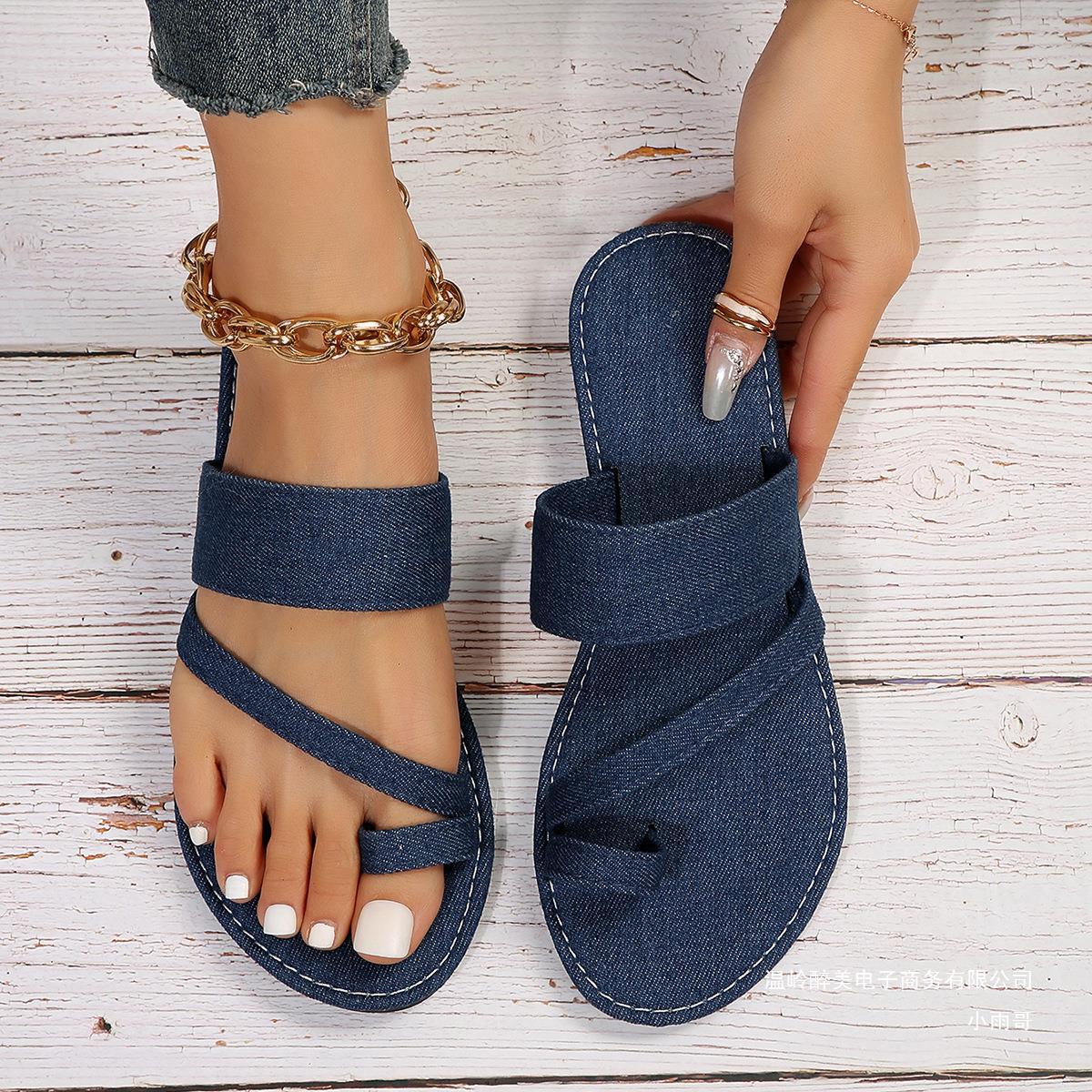 Summer Leisure Toe Covering Women's Sandals