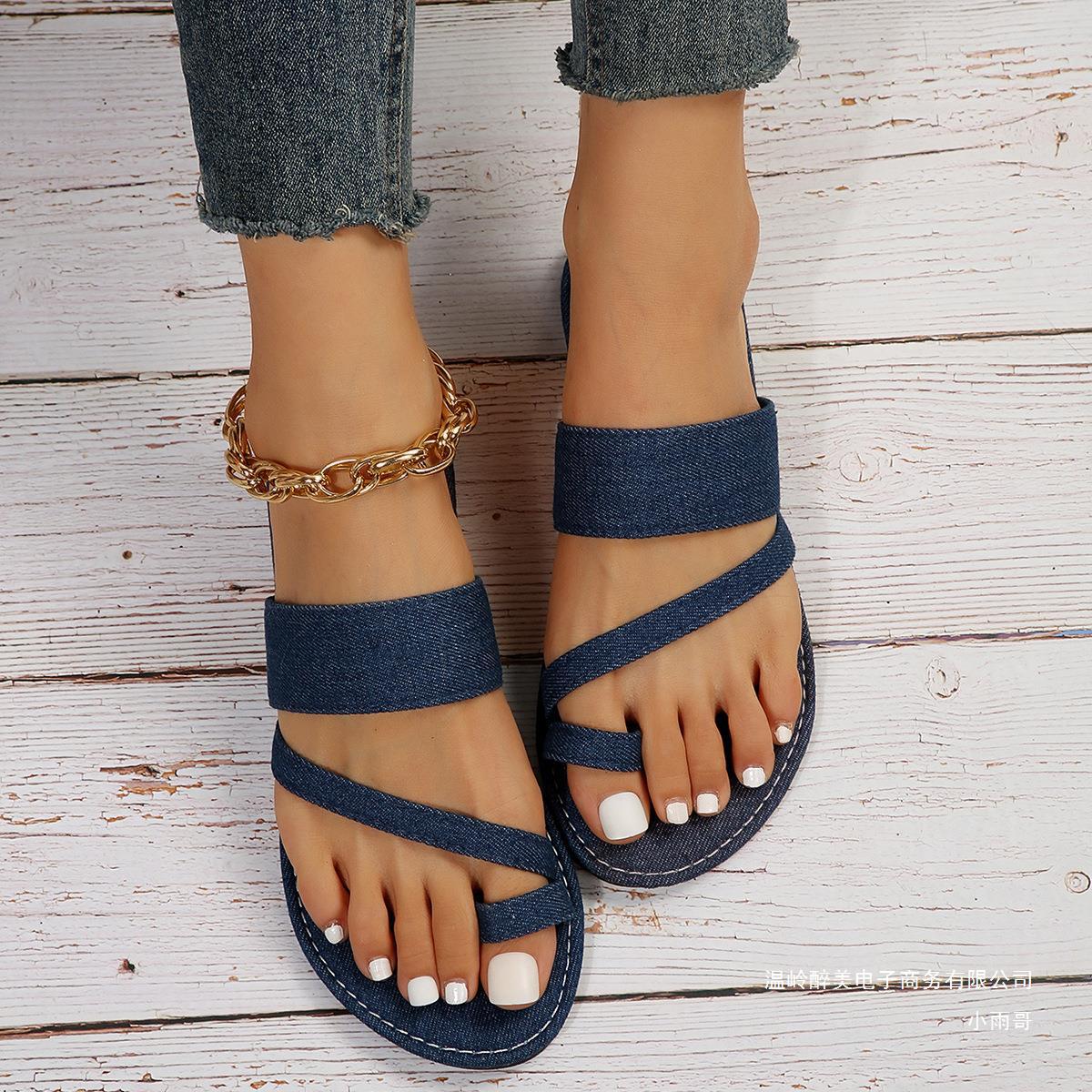 Summer Leisure Toe Covering Women's Sandals