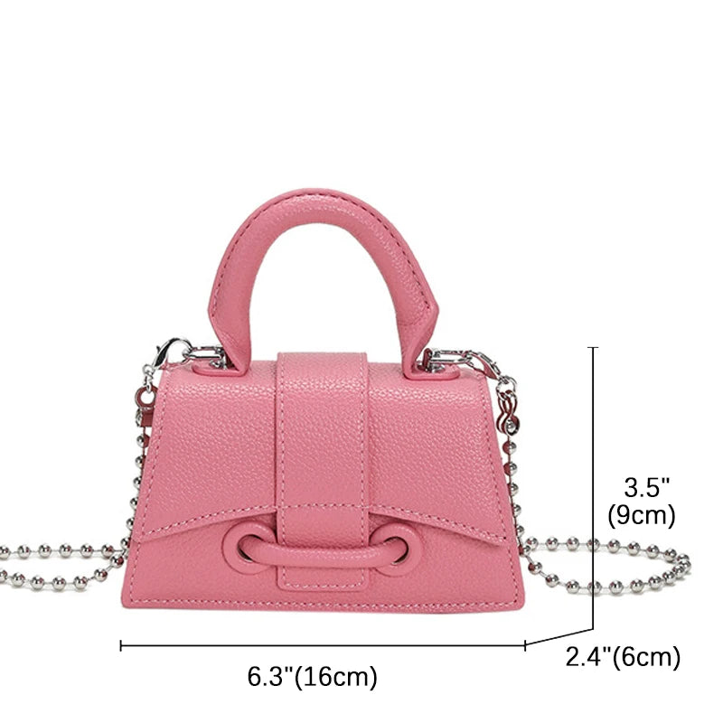 Small Square Pocket Crossbody bag