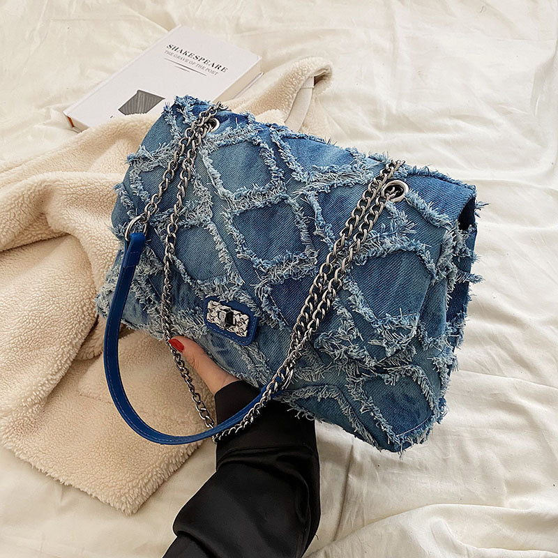 Denim Shoulder Bag