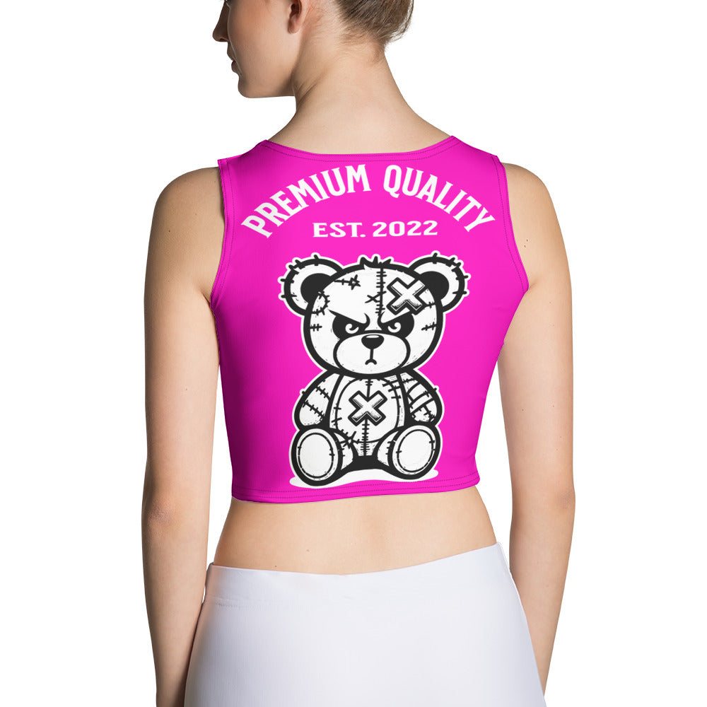 Marthann Neon Pink Crop Top