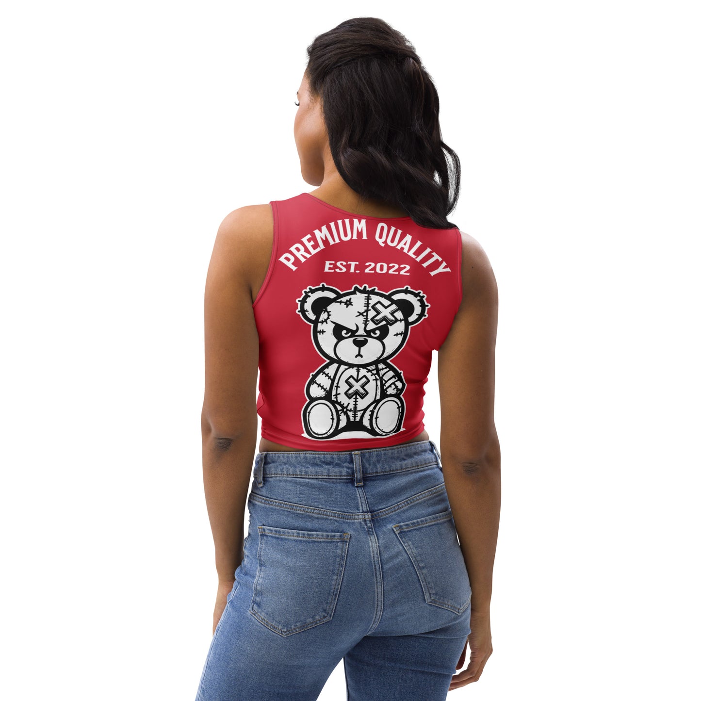 Marthann Red Crop Top