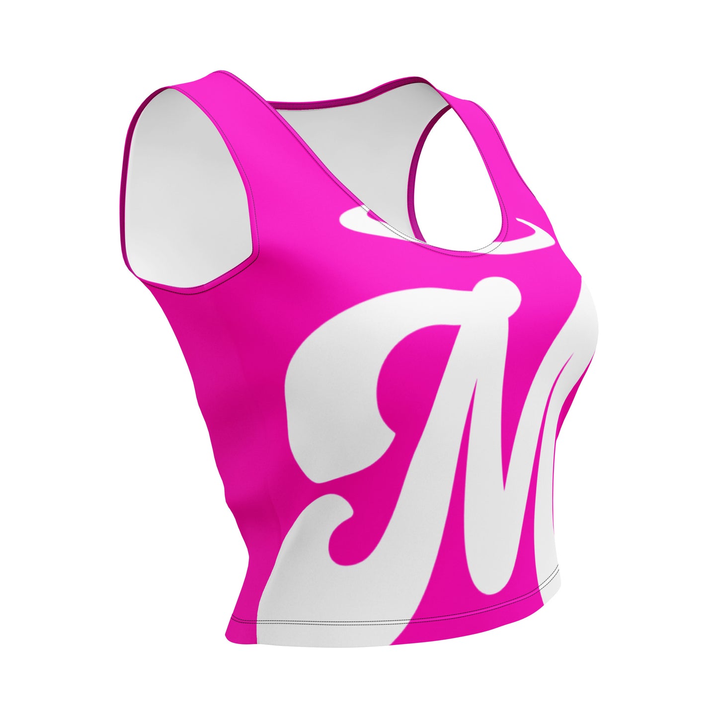 Marthann Neon Pink Crop Top