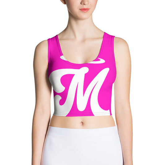 Marthann Neon Pink Crop Top