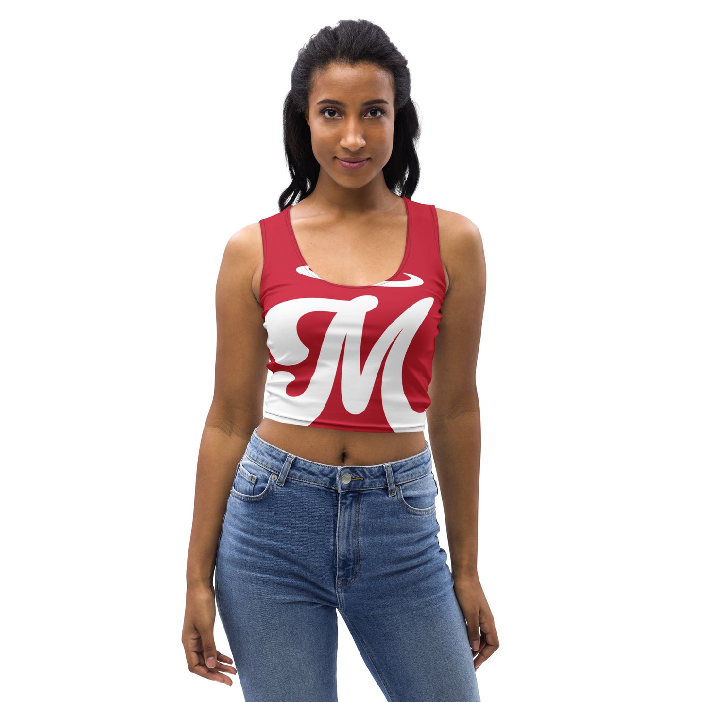 Marthann Red Crop Top