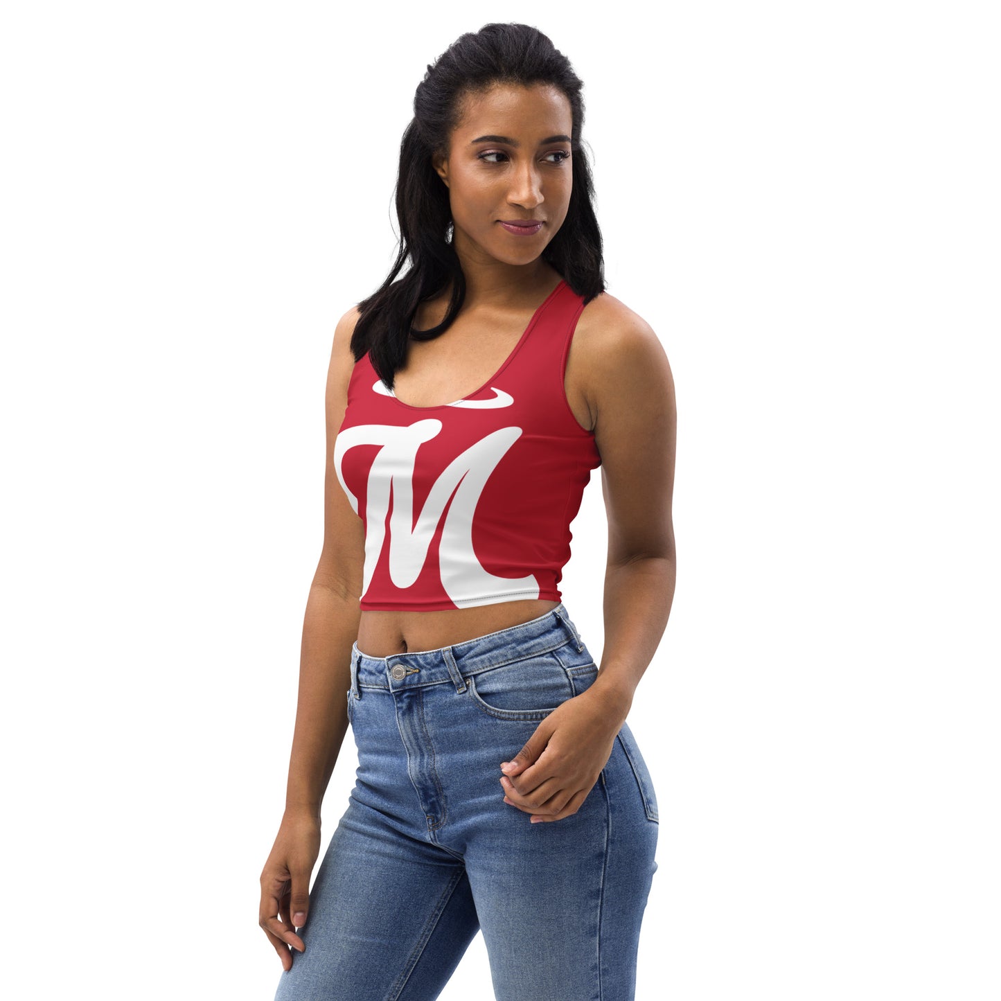 Marthann Red Crop Top