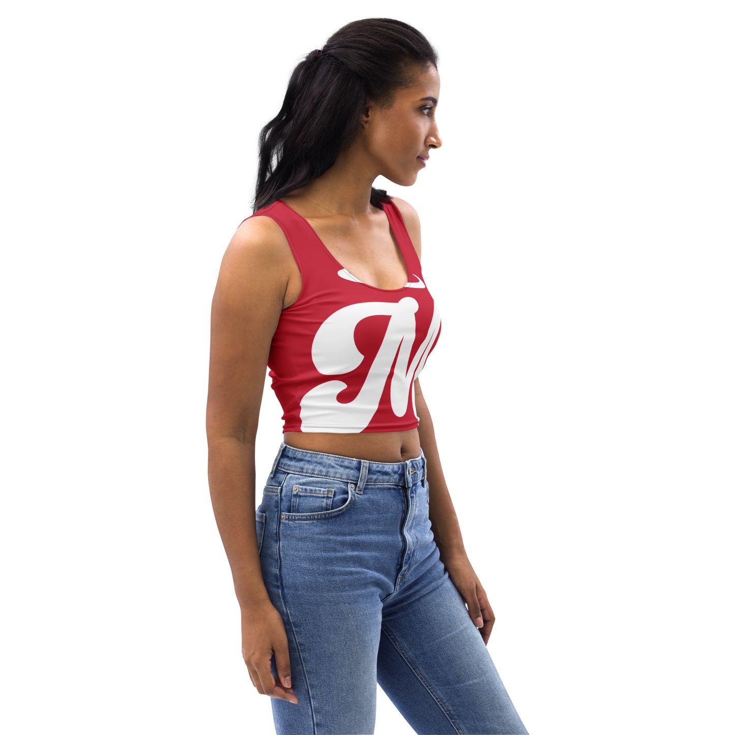 Marthann Red Crop Top