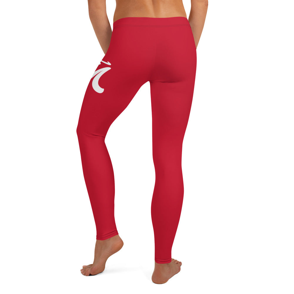 Marthann Halo Red Leggings