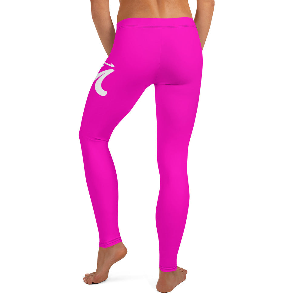 Marthann Halo Neon Pink Leggings