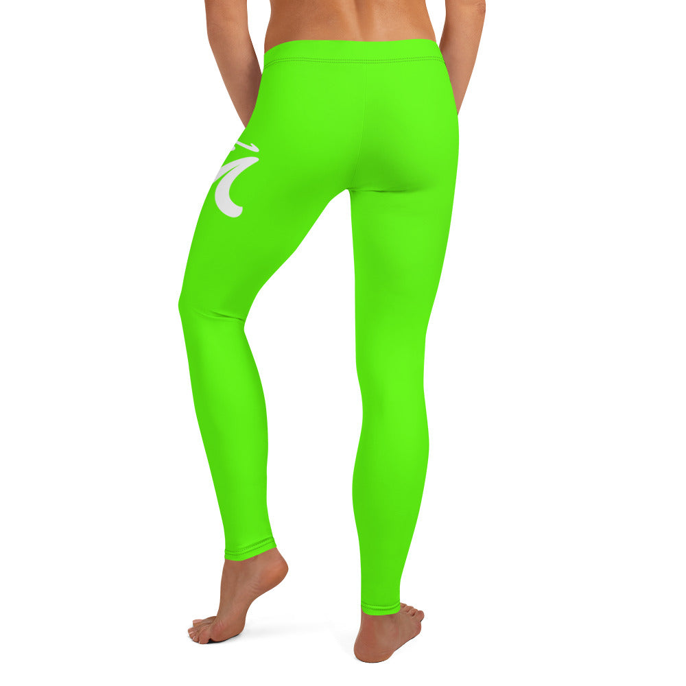 Marthann Halo Neon Green Leggings