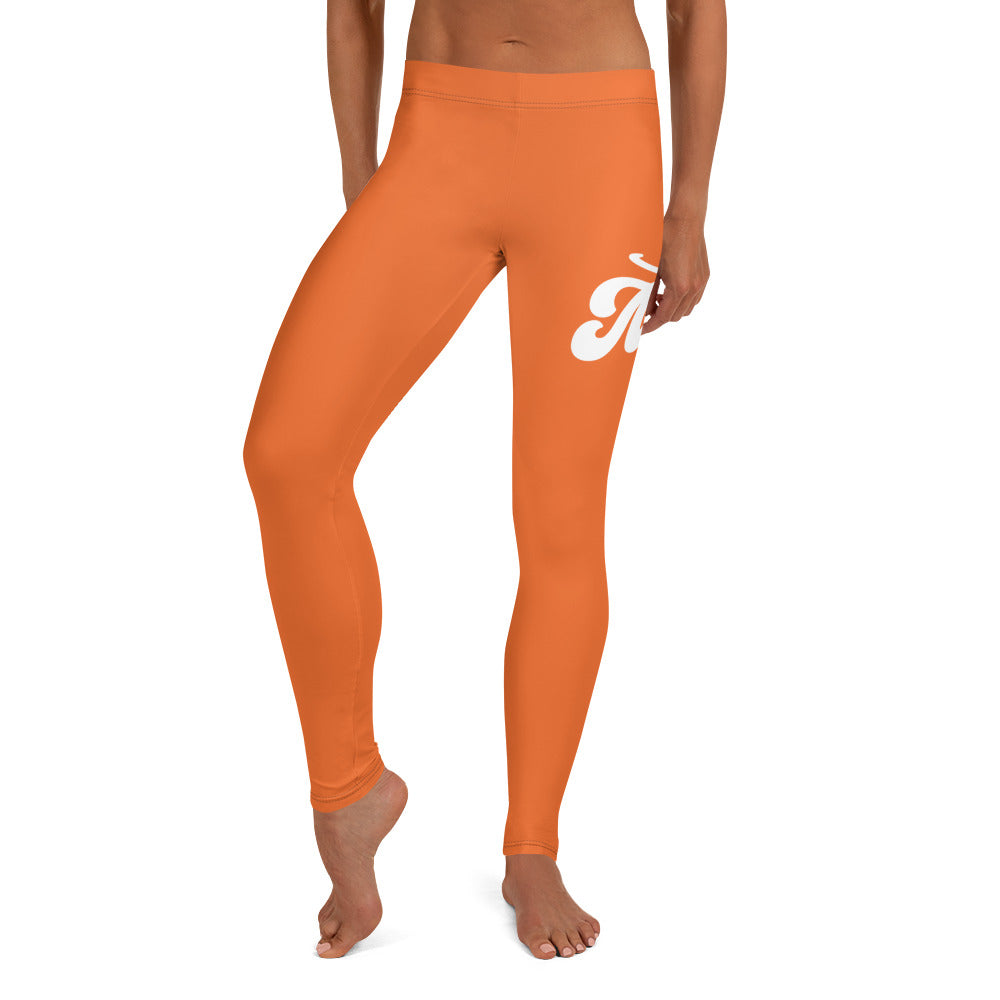 Marthann Halo|Orange Leggings