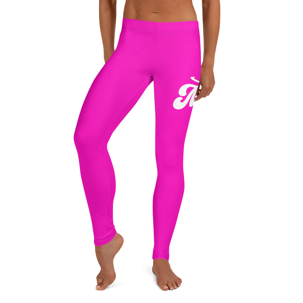 Marthann Halo Neon Pink Leggings