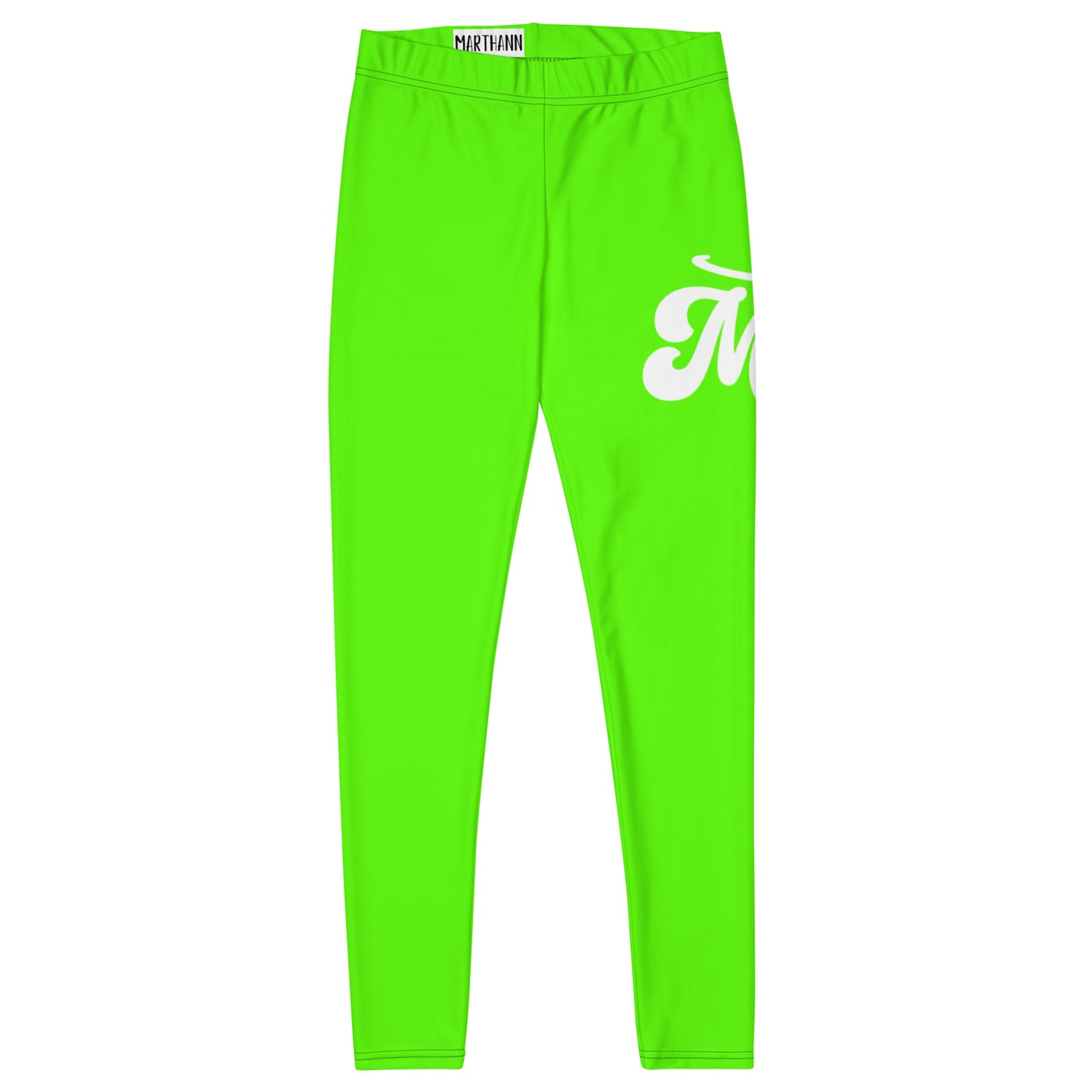 Marthann Halo Neon Green Leggings