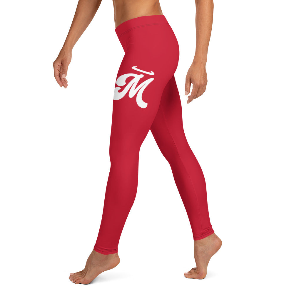 Marthann Halo Red Leggings