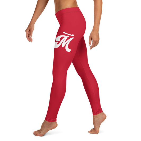 Marthann Halo Red Leggings