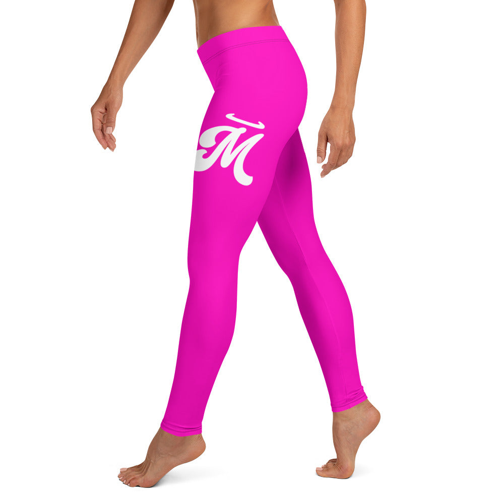 Marthann Halo Neon Pink Leggings