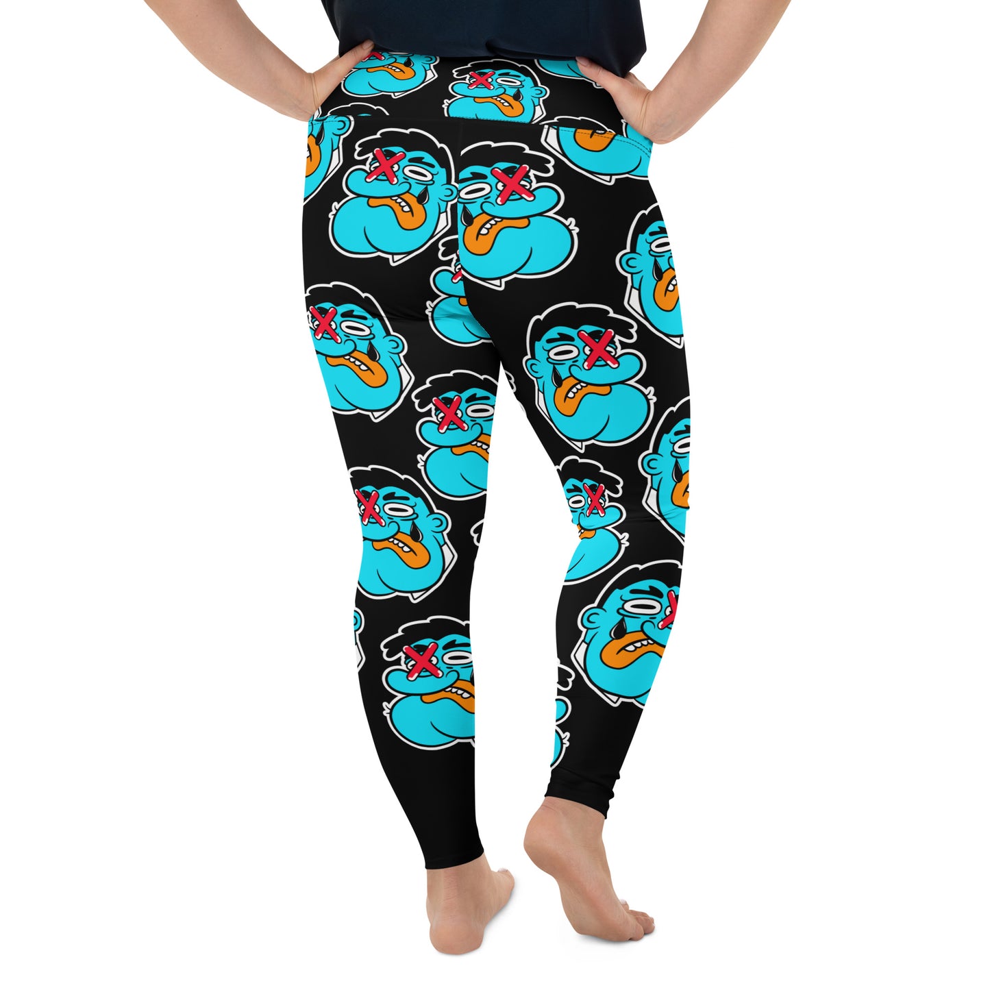 Marthann Big Face 2 Plus Size Leggings