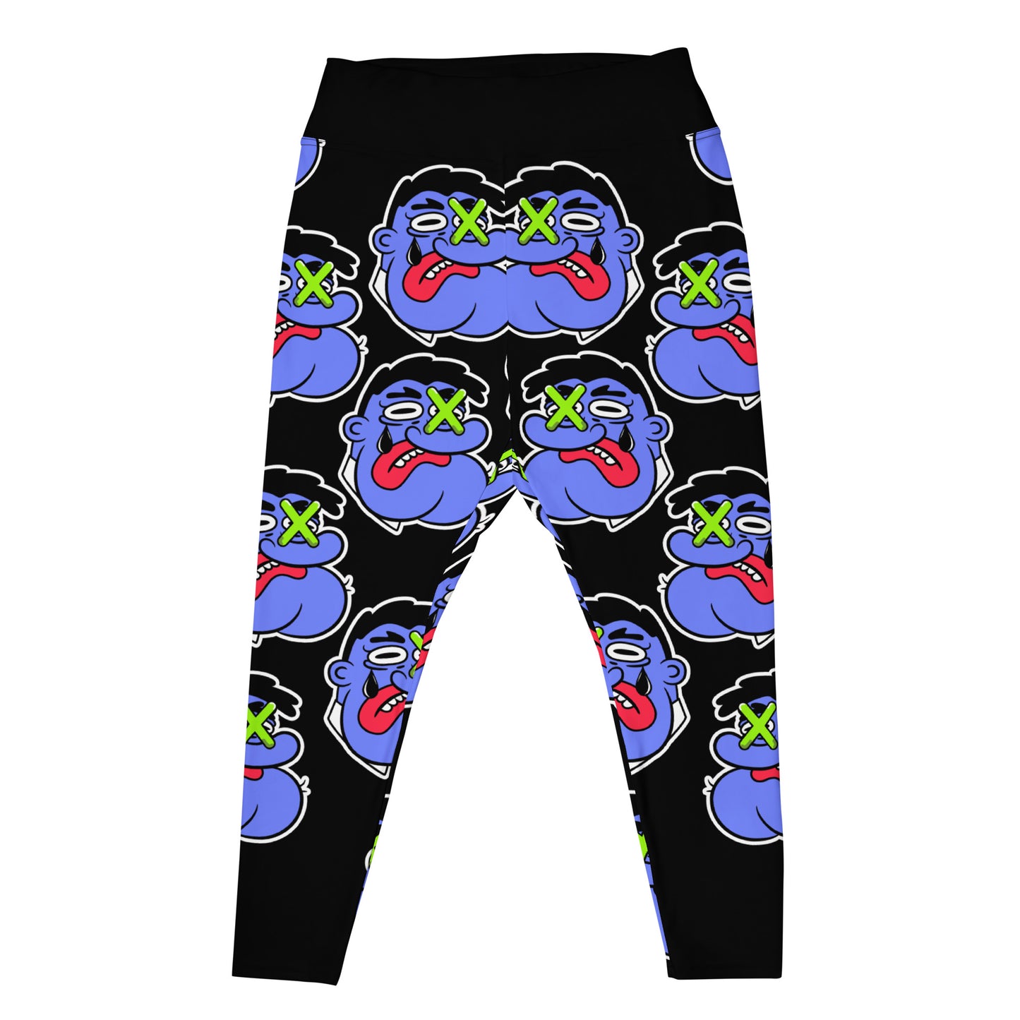 Marthann Big Face Plus Size Leggings