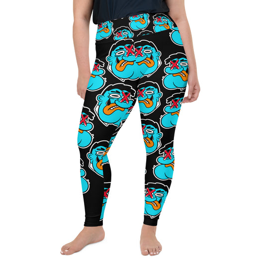 Marthann Big Face 2 Plus Size Leggings