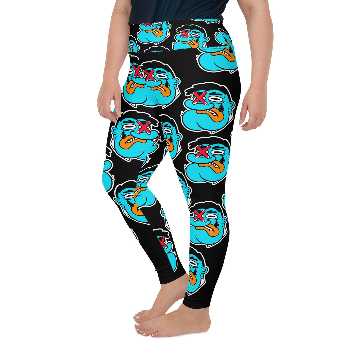 Marthann Big Face 2 Plus Size Leggings