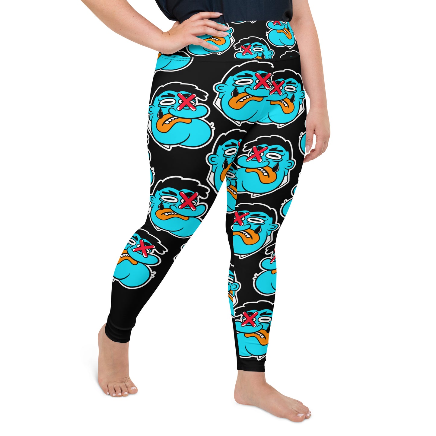 Marthann Big Face 2 Plus Size Leggings