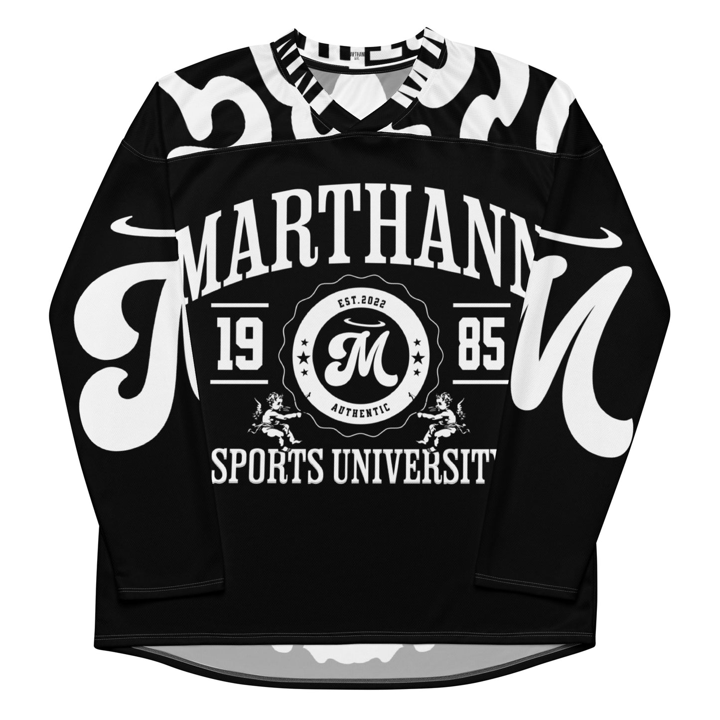 Marthann Hockey Jersey|Black