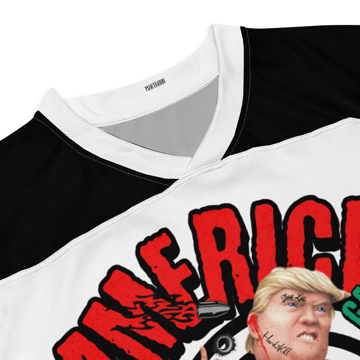 Marthann American Gangsta Hockey Jersey