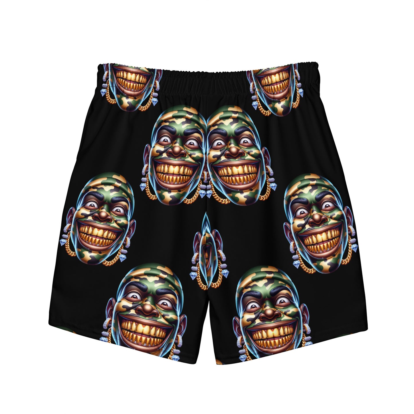 Marthann Army 2 Swim Trunks|Black