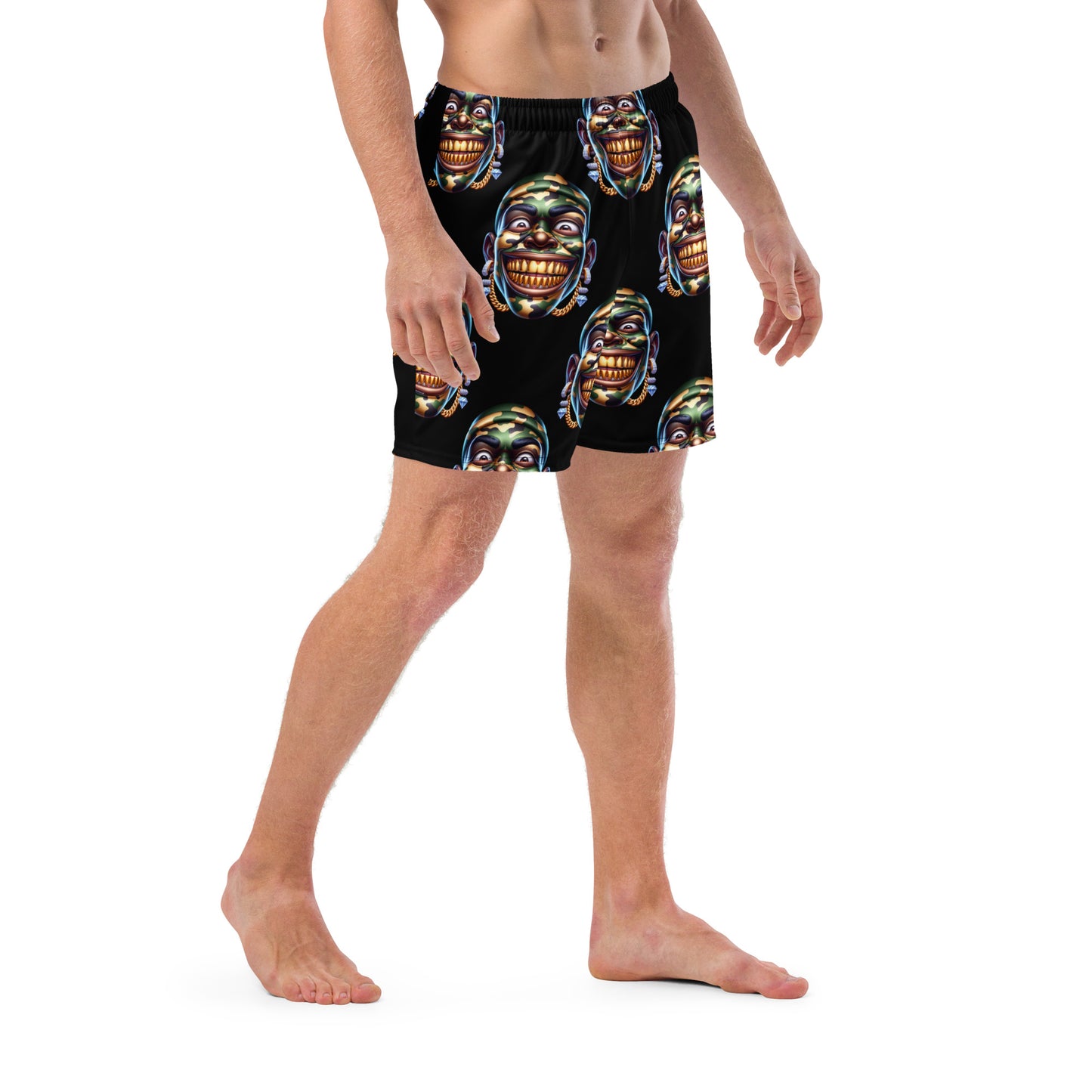 Marthann Army 2 Swim Trunks|Black