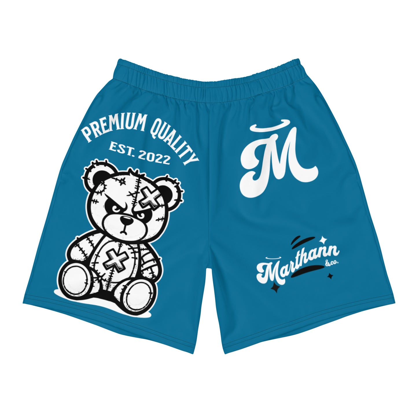 Marthann Big Luv Shorts|Cerulean