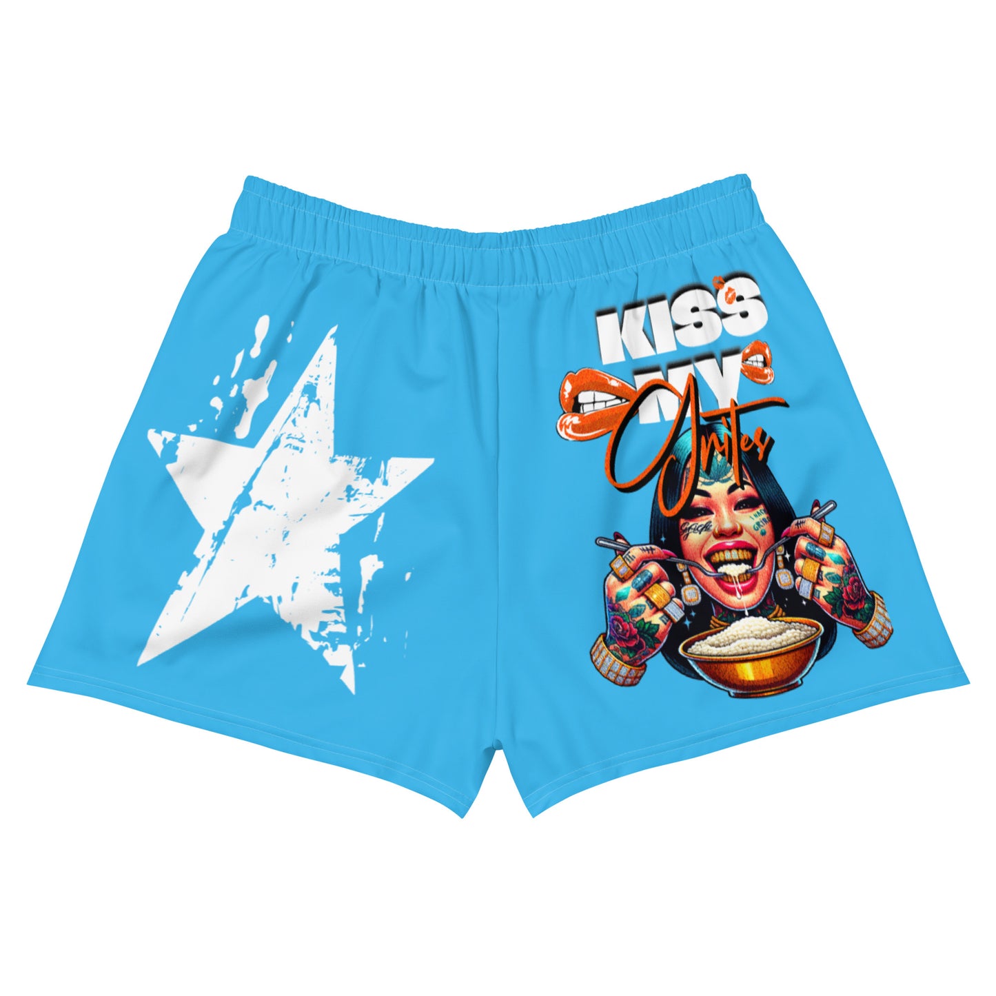 Kiss My Grits Athletic Shorts