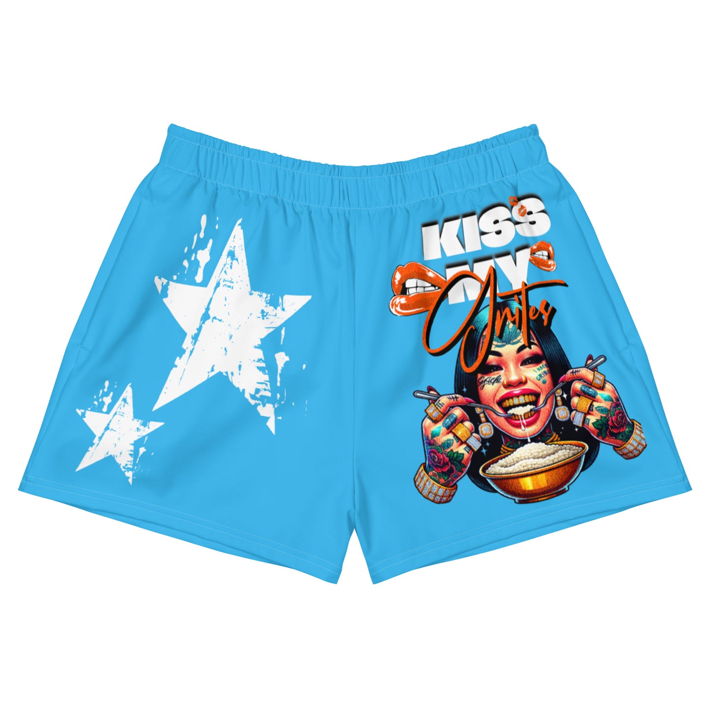 Kiss My Grits Athletic Shorts