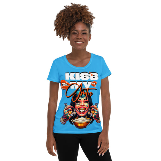 Kiss My Grits Athletic T-shirt