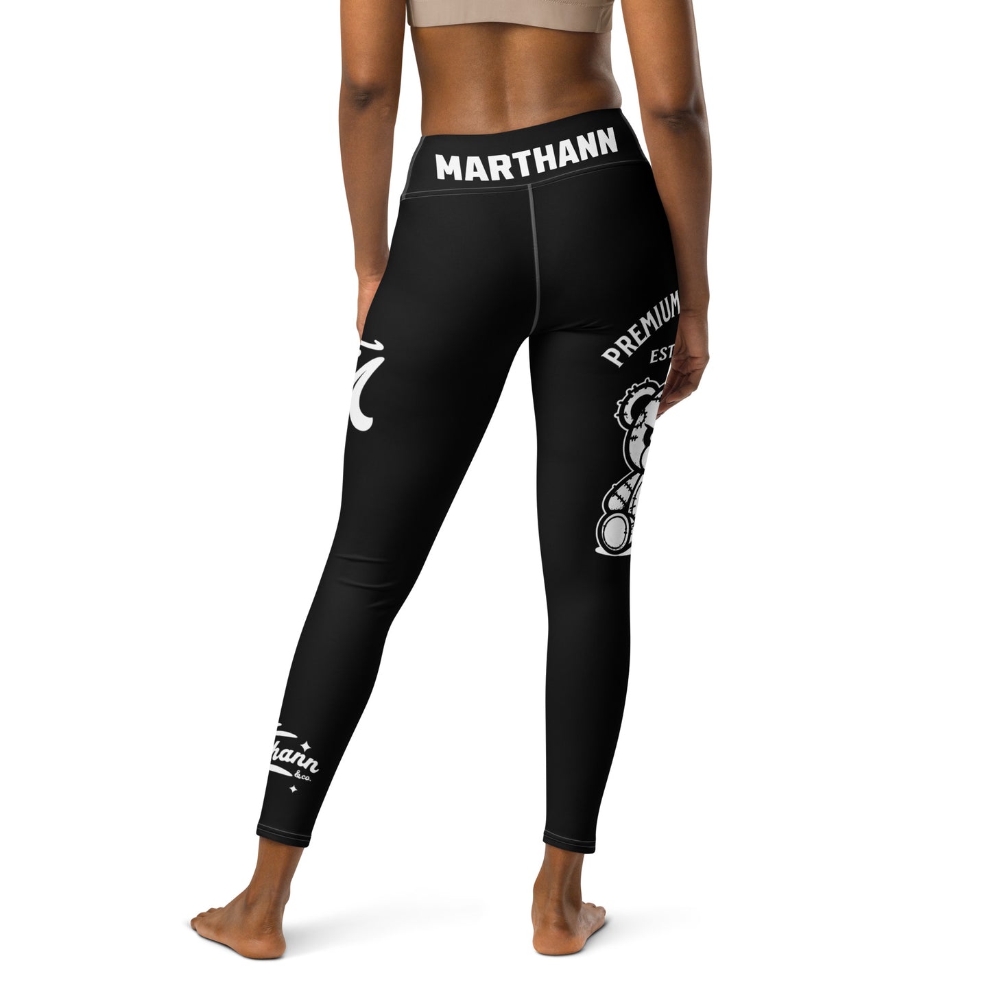 Marthann Est. 2022 Black Leggings