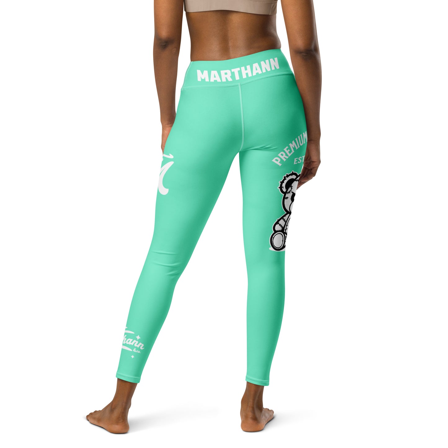 Marthann Est. 2022 Scream Aqua Fresh Leggings