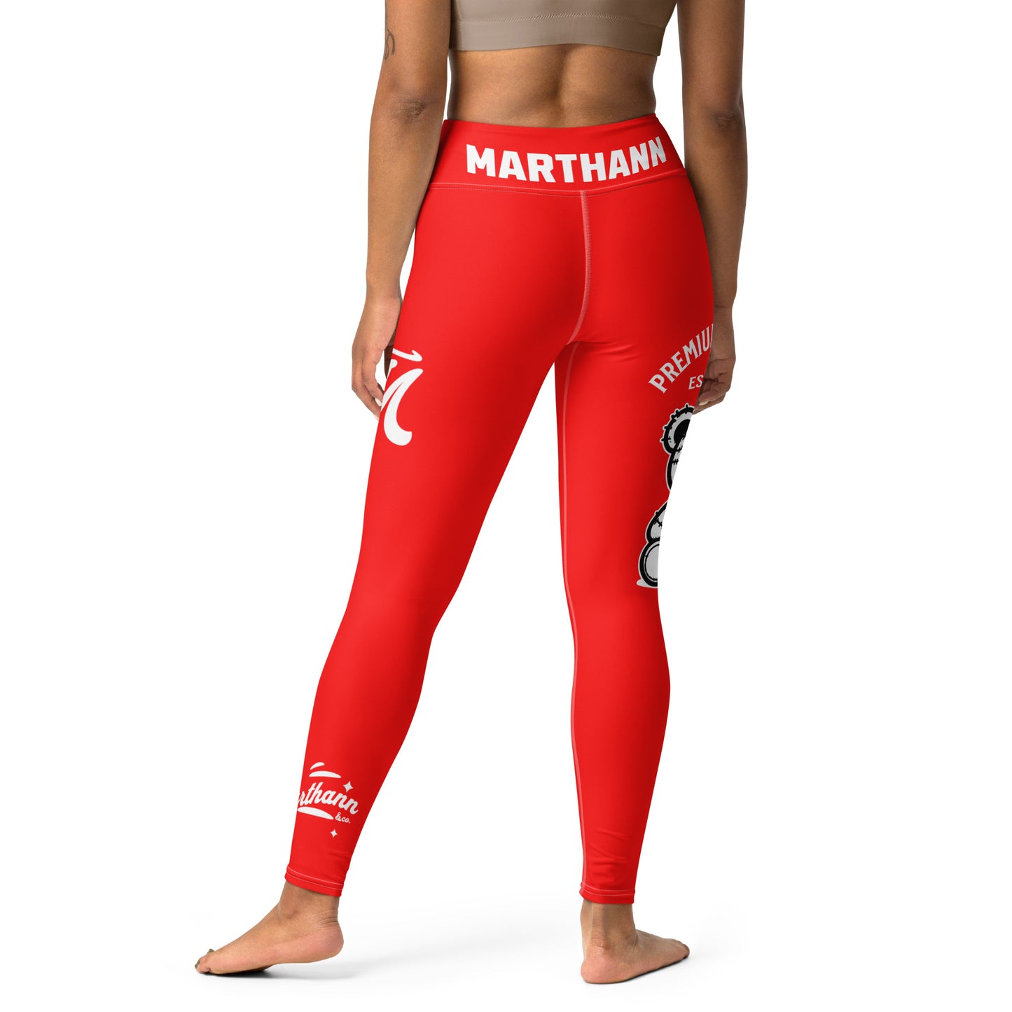 Marthann Est. 2022 Bloody Red Leggings